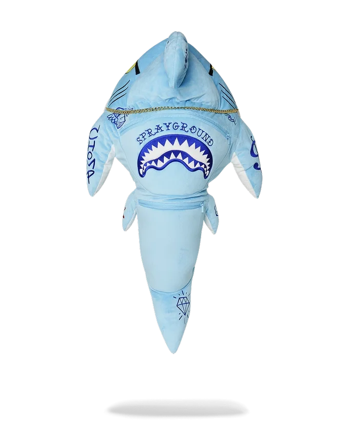 MOCHILA CON CAPUCHA «STUFFED SAVAGE» CON DISEÑO DE SHARK