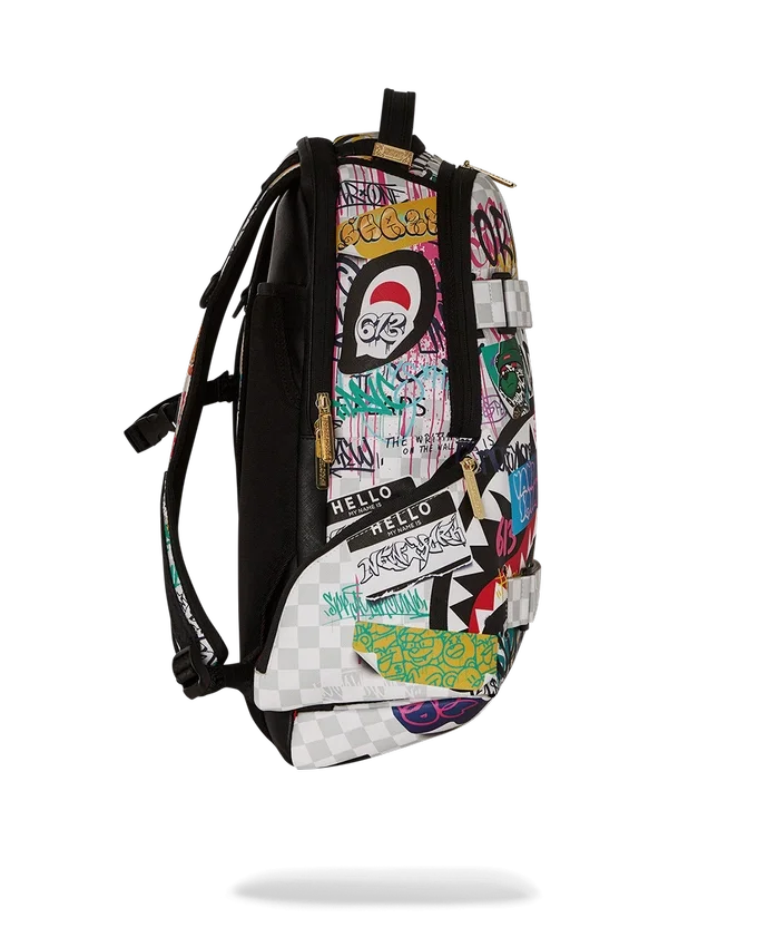 Mochila con correa para skateboard «CREATE ANOTHER DAY»