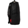 Mochila con corte y cosido tejida a mano
