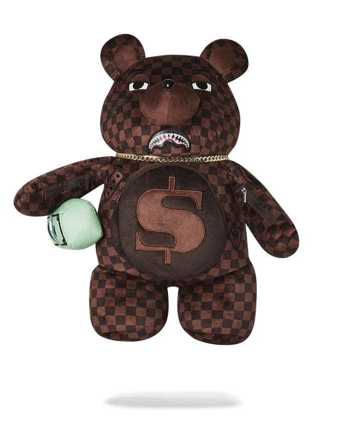Mochila con osito de peluche Moneybear con efectos lenticulares