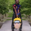 Mochila con retrato de Naruto