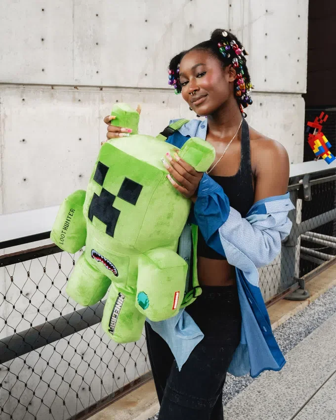 Mochila CREEPER MONEYBEAR de MINECRAFT