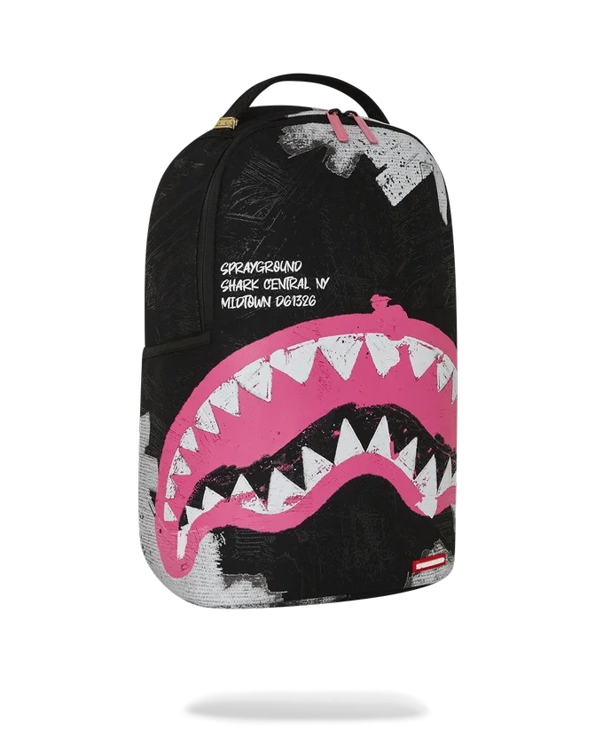 MOCHILA DE ALGODÓN SHARK CENTRAL ACRYLIC ART DLX