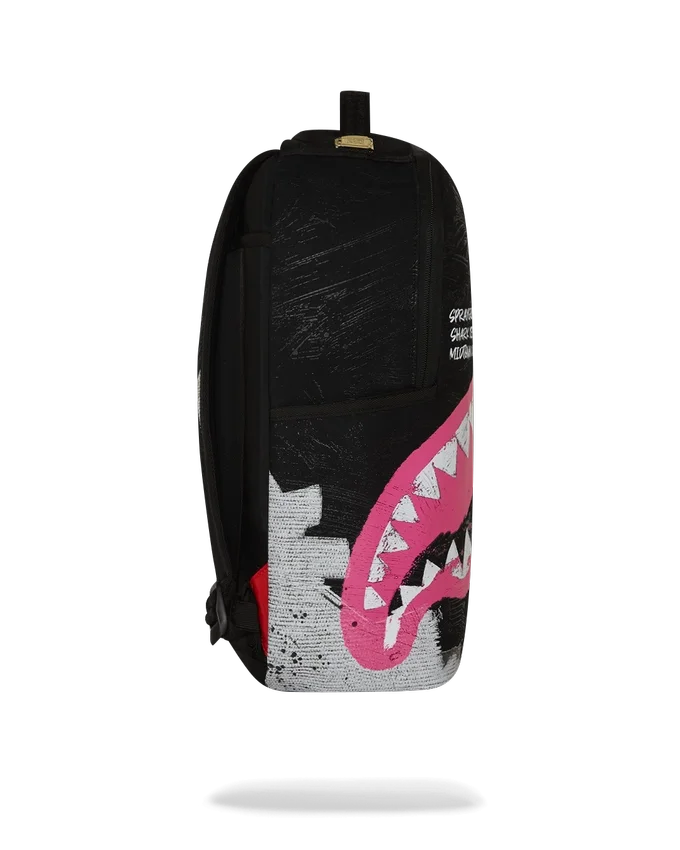 MOCHILA DE ALGODÓN SHARK CENTRAL ACRYLIC ART DLX