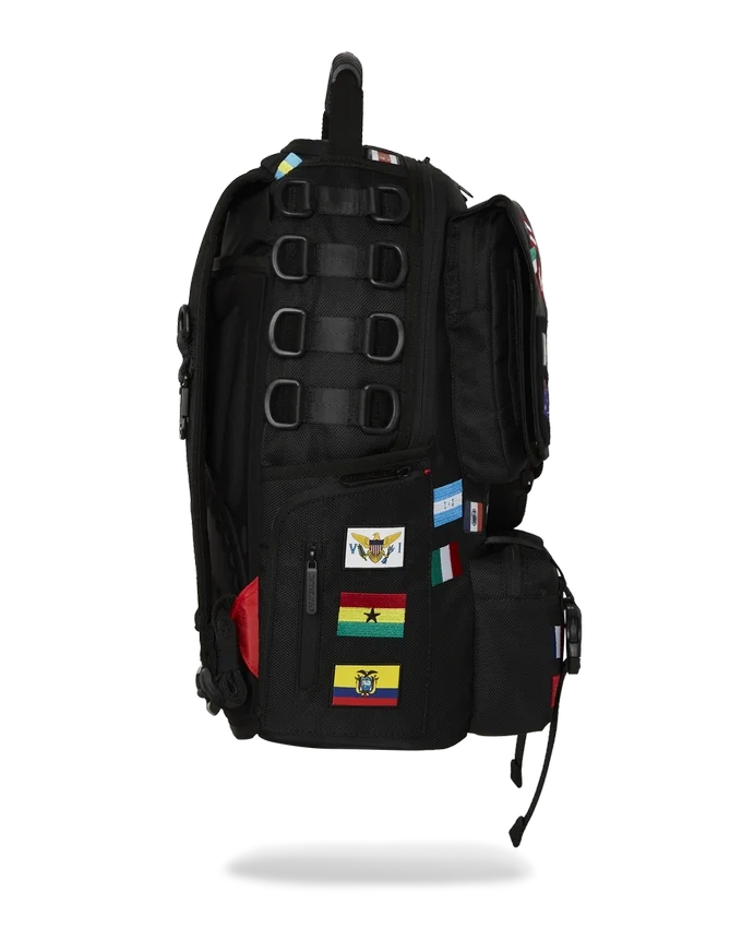 Mochila de carga JAMES FIRST CLASS GLOBAL FLAGS SPECIAL OPS