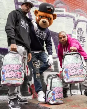 Mochila de colaboración del 30.º aniversario de NAUGHTY BY NATURE «HIP HOP HOORAY»