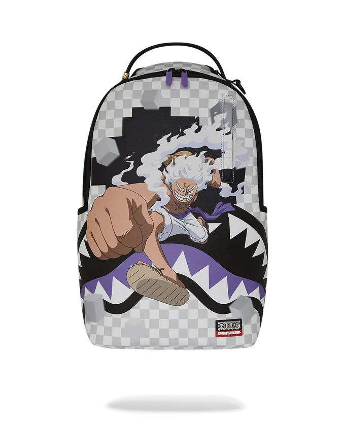 Mochila de Equipamiento de One Piece Gear 5: Luffy Checkered «Smash»