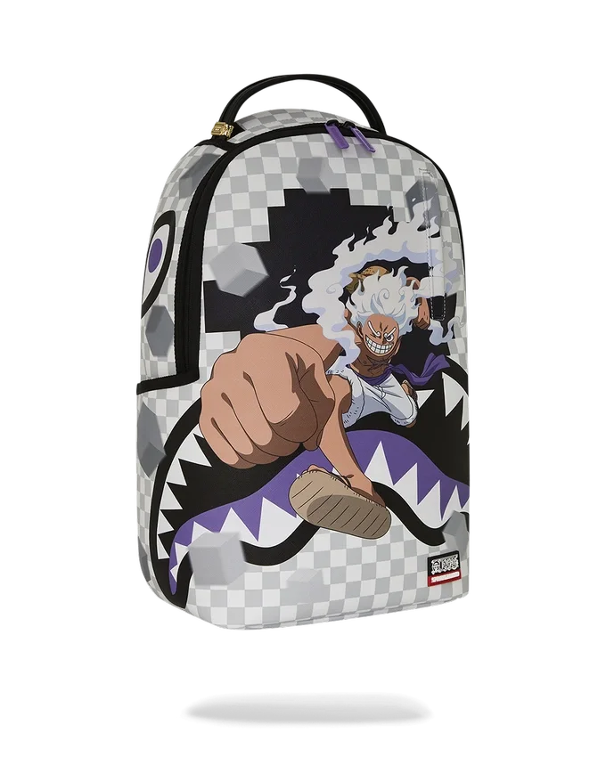 Mochila de Equipamiento de One Piece Gear 5: Luffy Checkered «Smash»