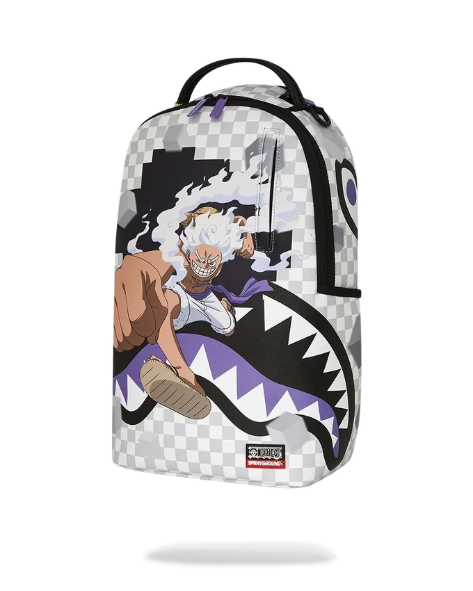 Mochila de Equipamiento de One Piece Gear 5: Luffy Checkered «Smash»