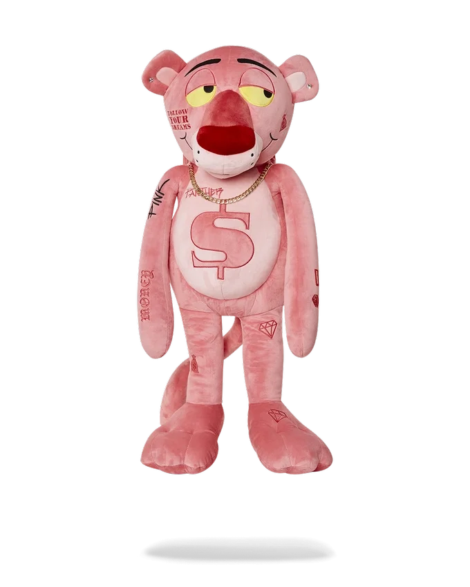 MOCHILA DE LA PANTERA ROSA «UP TO NO GOOD TEDDY BEAR»