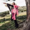 MOCHILA DE LA PANTERA ROSA «UP TO NO GOOD TEDDY BEAR»