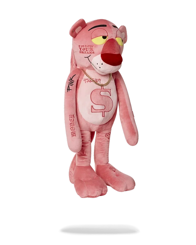 MOCHILA DE LA PANTERA ROSA «UP TO NO GOOD TEDDY BEAR»