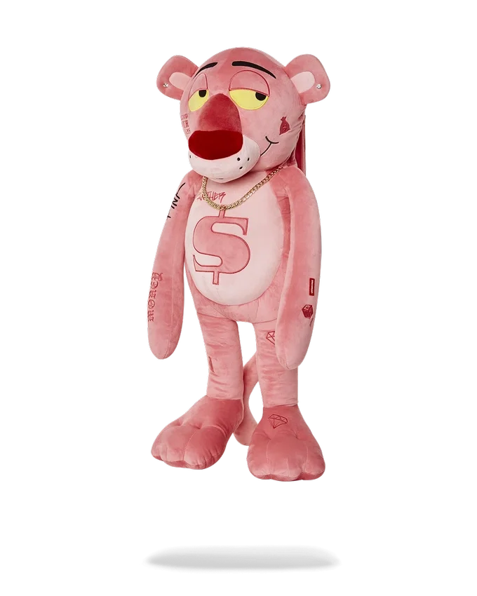 MOCHILA DE LA PANTERA ROSA «UP TO NO GOOD TEDDY BEAR»