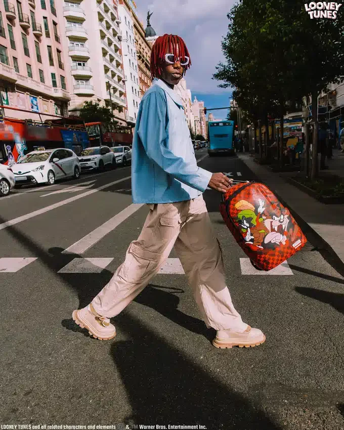 MOCHILA DE LOONEY TUNES: TAZ Y MARVIN «BUST OUT» (DLXV)