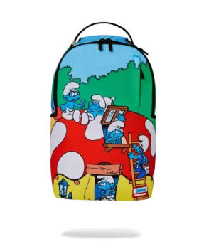 Mochila de los Pitufos: Pueblo de las Setas