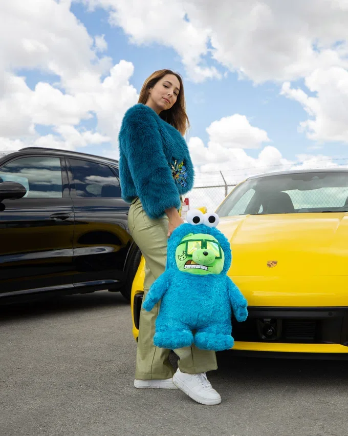 Mochila de osito de peluche «COOKIE» de MONEY