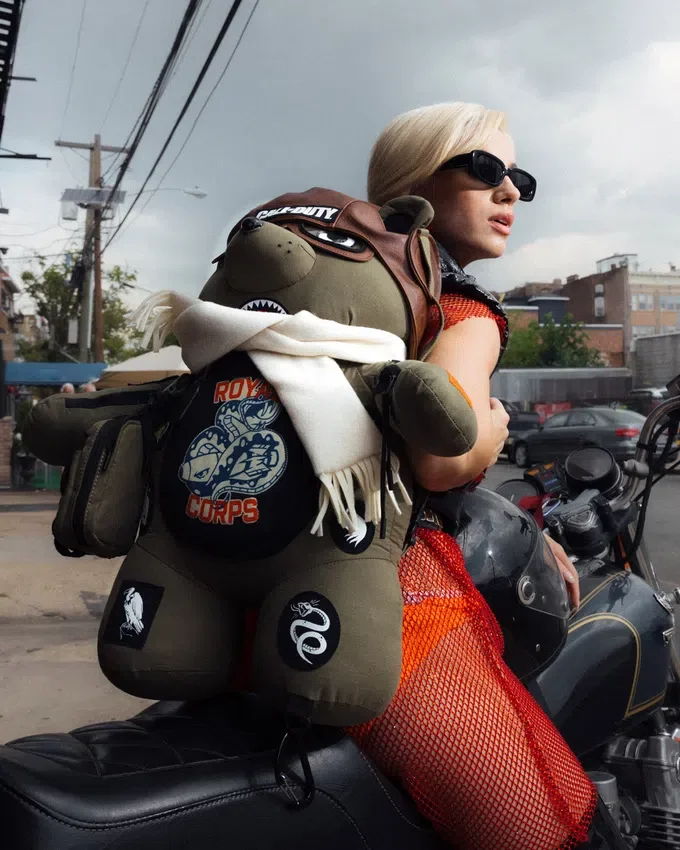 Mochila de osito de peluche «Moneybear» de Call of Duty: Avenger Fearless