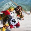 Mochila de osito de peluche Moneybear de Shark Friends