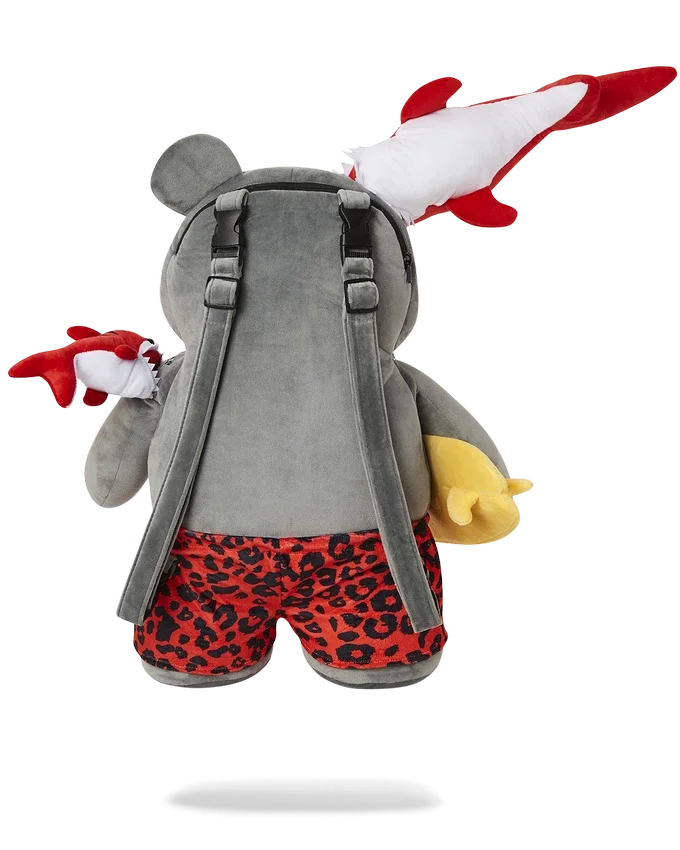 Mochila de osito de peluche Moneybear de Shark Friends