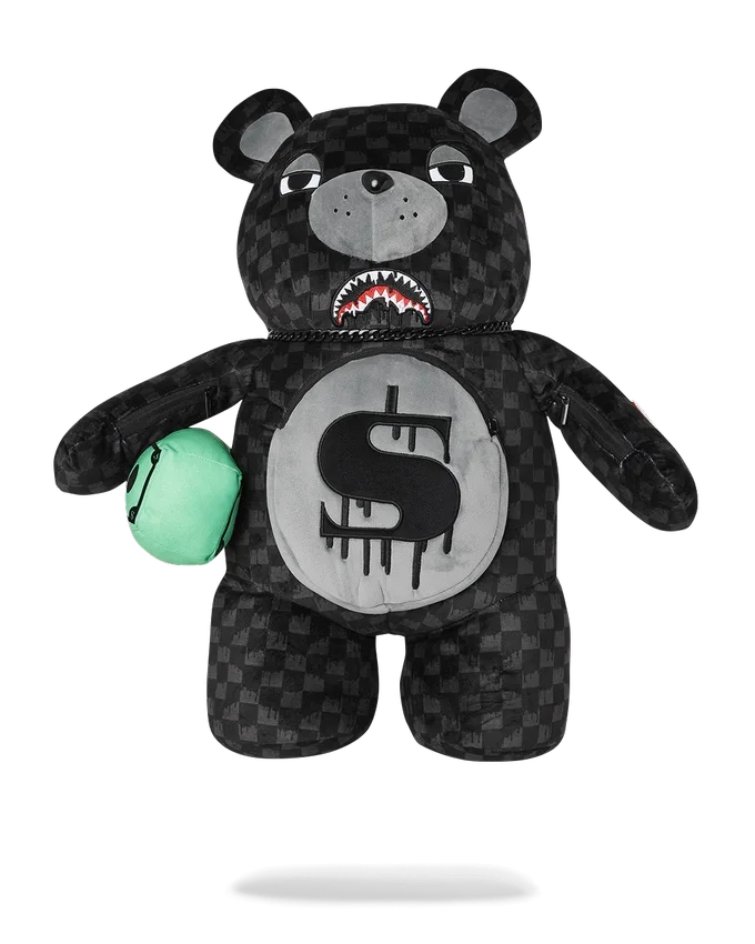 Mochila de osito de peluche «Moneybear» de Sharks in Paris Thunderdrip