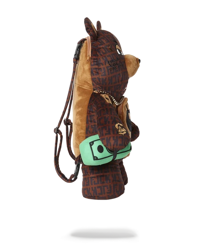 Mochila de osito de peluche «Moneybear» ofendido