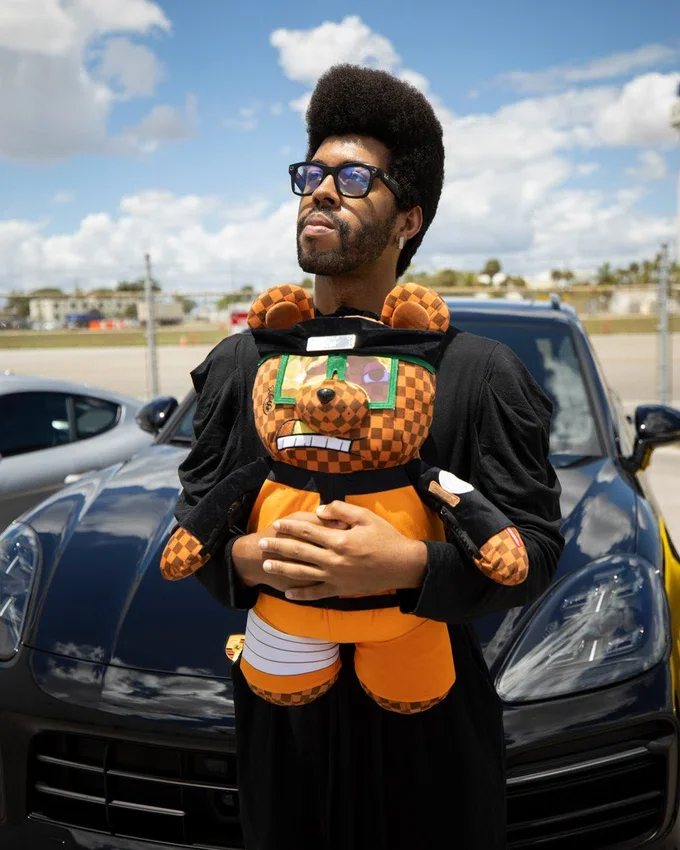 Mochila de osito de peluche Naruto Moneybear