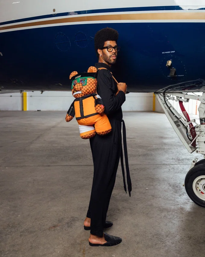 Mochila de osito de peluche Naruto Moneybear
