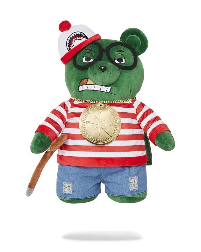 Mochila de osito de peluche «WHERES WALDO MONEYBEAR»