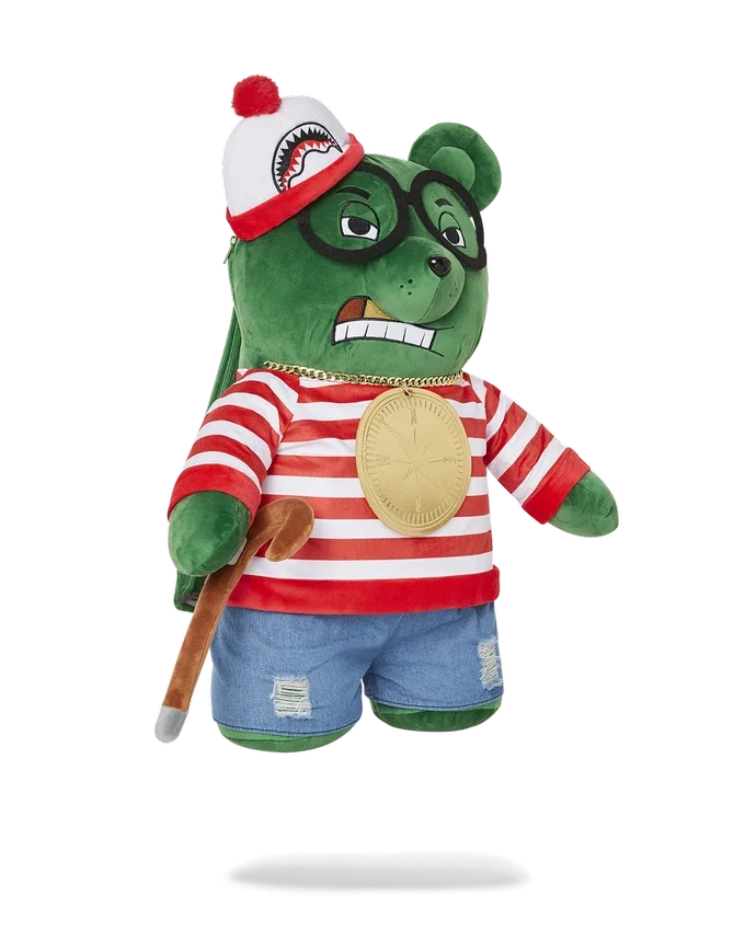 Mochila de osito de peluche «WHERES WALDO MONEYBEAR»