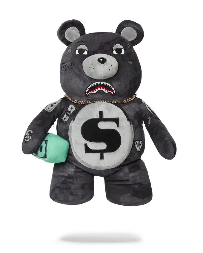 Mochila de osito Moneybear «3AM NEVER SLEEP»