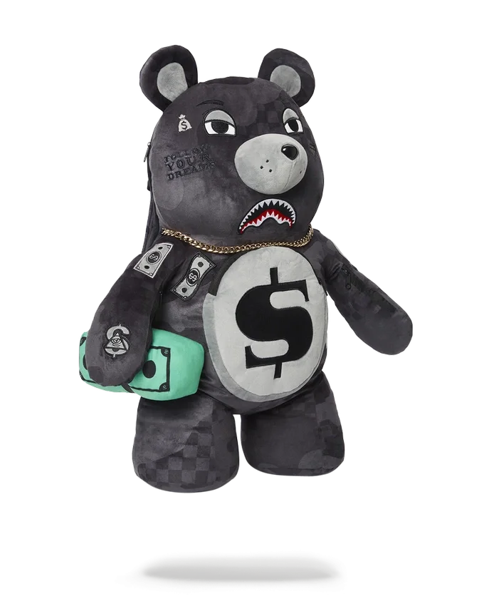 Mochila de osito Moneybear «3AM NEVER SLEEP»
