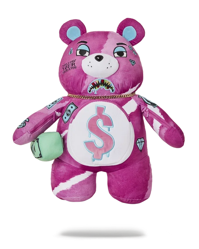 Mochila de osito Pink Punk Moneybear