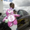 Mochila de osito Pink Punk Moneybear
