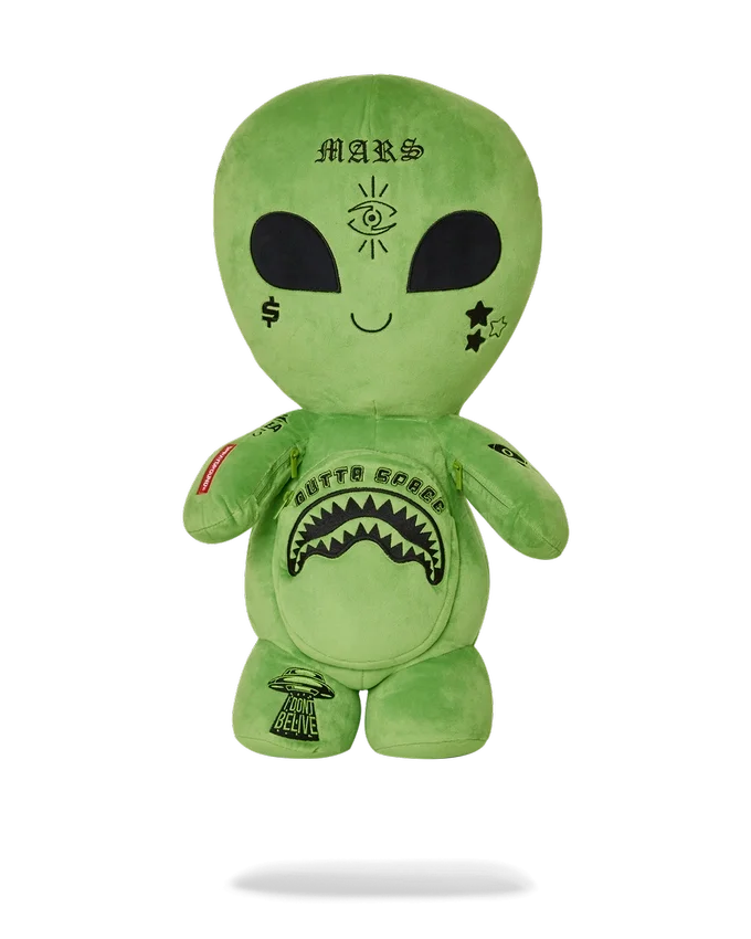MOCHILA DE PELUCHE ALIEN