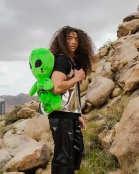 MOCHILA DE PELUCHE ALIEN