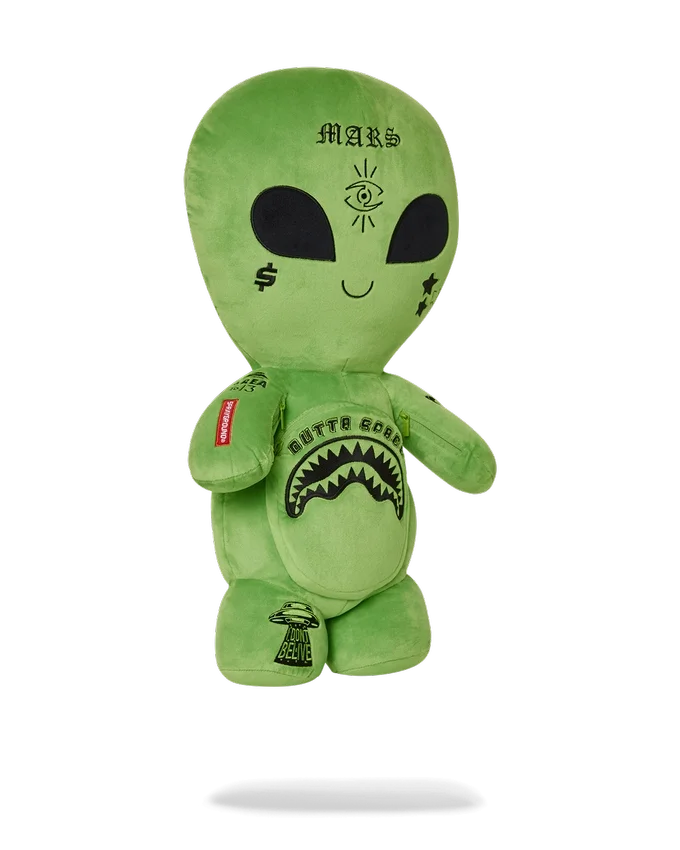 MOCHILA DE PELUCHE ALIEN