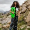 MOCHILA DE PELUCHE ALIEN