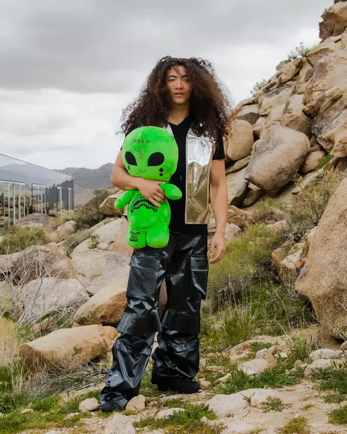 MOCHILA DE PELUCHE ALIEN
