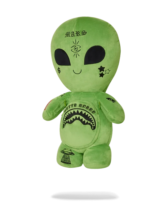 MOCHILA DE PELUCHE ALIEN
