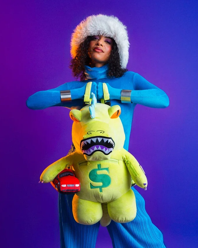 Mochila de peluche RUGRATS REPTAR GROWL