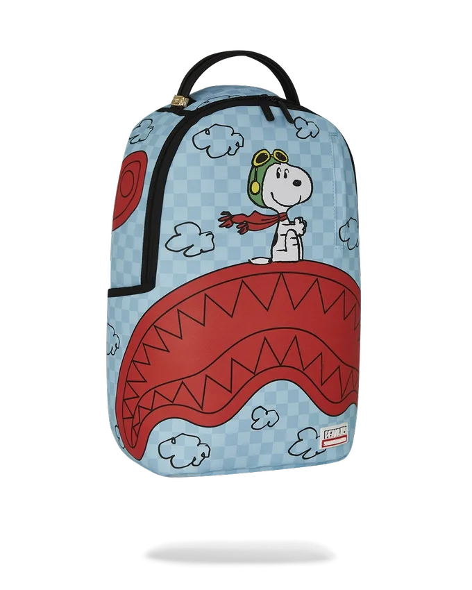 MOCHILA DE SNOOPY «PILOT SHARK DLXSV»