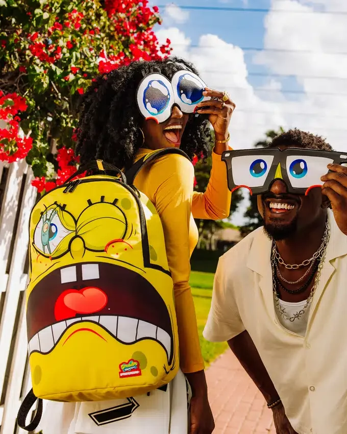 Mochila de Spongebob con ojos desmontables «Eye Pop»