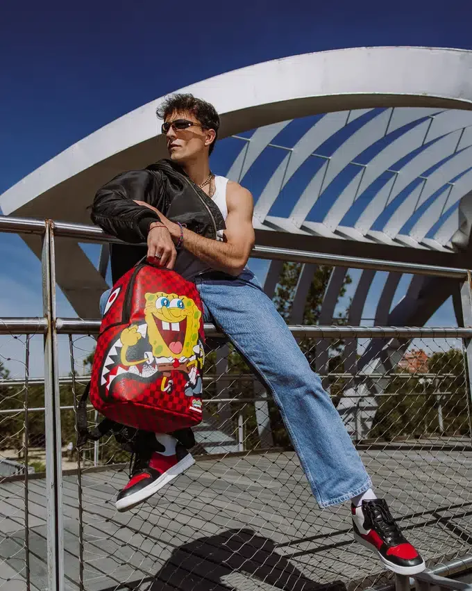 Mochila de Spongebob «HELLO WORLD» (DLXV)