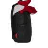 MOCHILA DE TELA DE PELUCHE «BIG BITE» CON MOTIVO DE TIBURÓN