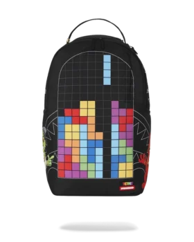 MOCHILA DE TETRIS CON DIABLO Y MONEY BEAR