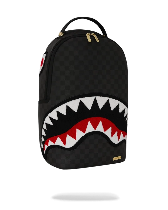 MOCHILA DE TULIPÁN CON TIBURÓN «LIGHTS OUT SHARKS IN PARIS»