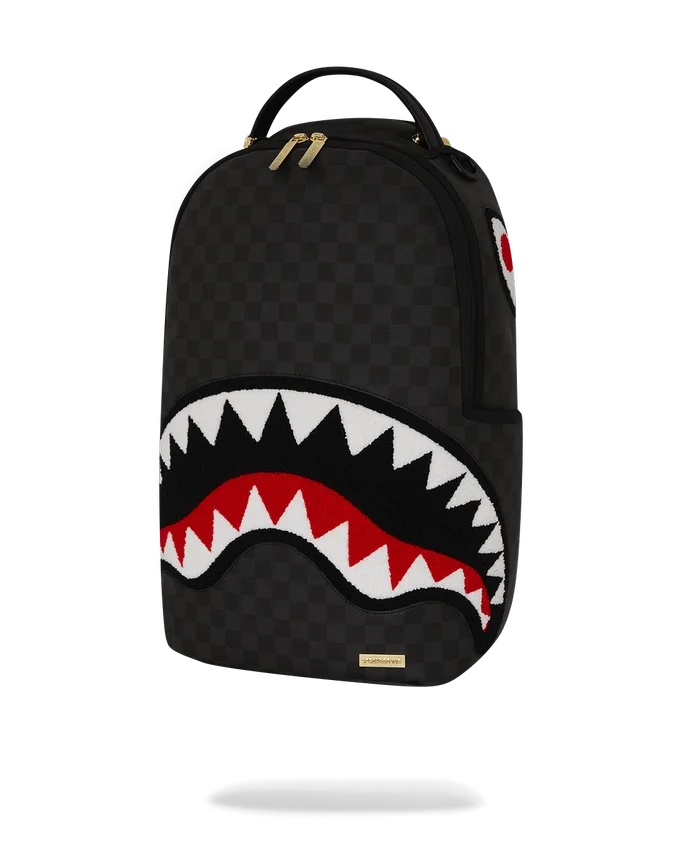 MOCHILA DE TULIPÁN CON TIBURÓN «LIGHTS OUT SHARKS IN PARIS»