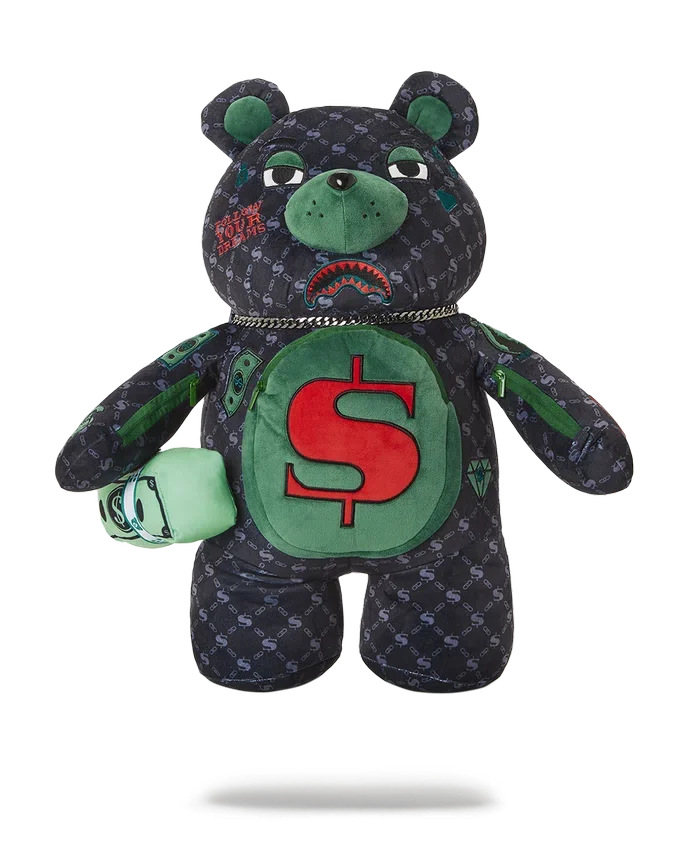 MOCHILA DINERO MONEYBEAR TEDDYBEAR