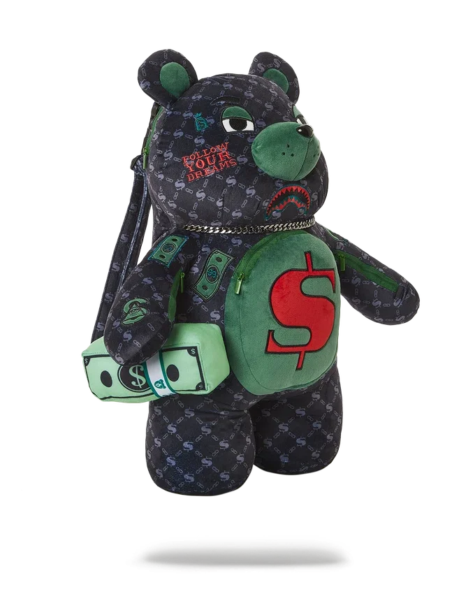 MOCHILA DINERO MONEYBEAR TEDDYBEAR