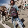 Mochila DLX CON DRAGONES BORDADOS